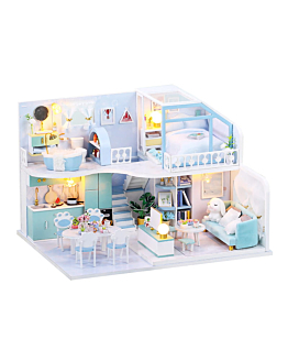 Habarri Miniaturowy domek - Błękitne niebo