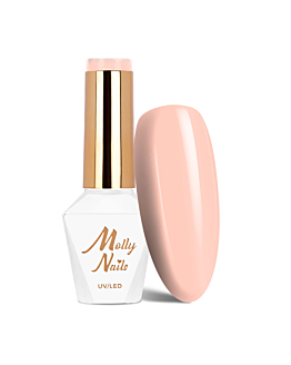 MollyNails Yoghurt Milky Muffin Lakier Hybrydowy UV LED Nr 126 8 g