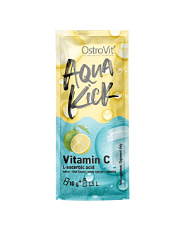 OstroVit Aqua Kick Witamina C 10 g o smaku cytrynowo-limonkowym