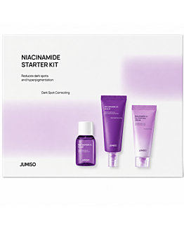 Jumiso - Niacinamide Starter Kit, 3 × 20 ml - zestaw miniaturek do twarzy z niacynamidem, 3x20 ml