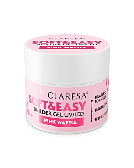 Claresa Soft&Easy Builder Gel żel budujący Pink Waffle, 12g