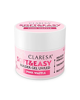 Claresa Soft&Easy Builder Gel żel budujący Pink Waffle, 45g