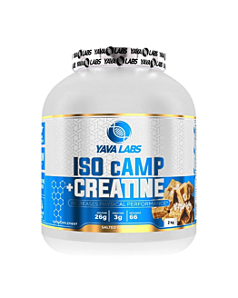 Yava Labs Iso Camp + Creatine Izolat białka + kreatyna smak słony karmel