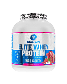 Yava Labs Elite Whey Protein Białko serwatkowe smak lody malinowe