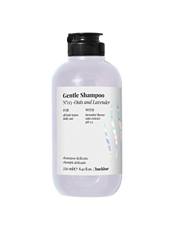 Farmavita Gentle Shampoo No.3 delikatny szampon do włosów Oats and Lavender, 250ml