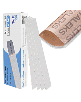 Staleks Expert Wymienne Pilniki Na Bazie Miękkiej PapmAm 20 150 Grit 25 szt.