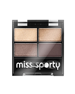 Miss Sporty Studio Colour Quattro Eye Shadow poczwórne cienie do powiek 403 Smoky Brown Eyes, 5g