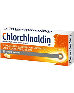 Chlorchinaldin VP 2 mg 20 Tabletki do ssania 