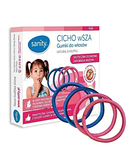 CICHO wSZA, Gumki do włosów chroniące przed wszawicą
