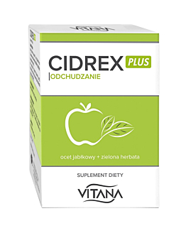 Cidrex Plus Odchudzanie, Suplement diety wspomagający odchudzanie, Kapsułki