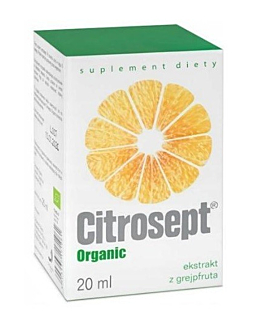Citrosept Organic, Ekstrakt z grejpfruta, Płyn