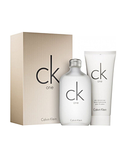 Calvin Klein CK One Zestaw: woda toaletowa + balsam do ciała