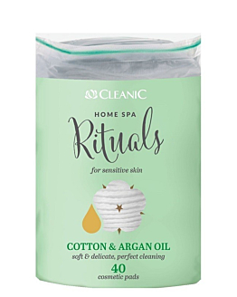 Cleanic Home Spa Rituals Bamboo Płatki Kosmetyczne