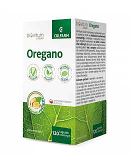 Oregano Biovitum Liquid, Olej z oregano, Kapsułki roślinne