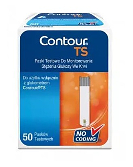 Contour TS Test Paskowy 50 szt.