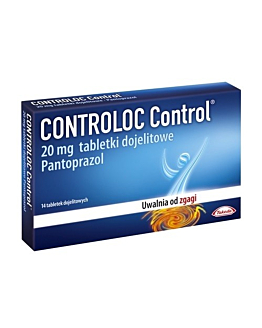 Controloc Control 20 mg 14 Tabletek