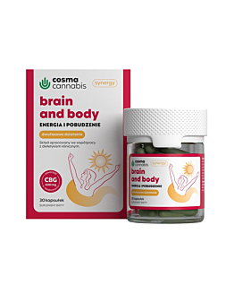 Cosma Cannabis Brain and Body, 30 Kapsułek