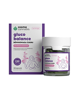 Cosma Cannabis Gluco Balance, 30 Kapsułek