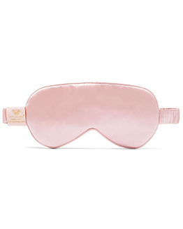 Crystallove Opaska Na Oczy z Jedwabiu Rose