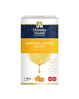Cukierki z Miodem Manuka MGO 400+ i Witaminą C Smak cytrynowy