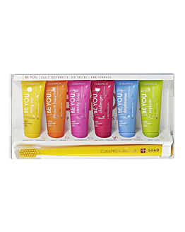 Curaprox Be You Six Taste Pack Zestaw Past do zębów