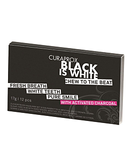 Curaprox Gumy do Żucia Black Is White