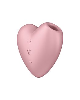 Satisfyer Massaggiatore Cutie Heart Light Red - massaggiatore intimo