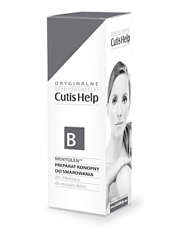 CutisHelp B Mentolen Konopny żel chłodzący, 200 ml