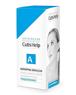 CutisHelp Health Care A Konopna emulsja oczyszczająca do skóry z problemami