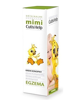 CutisHelp Mimi Egzema Krem konopny do twarzy i ciała, dla dzieci