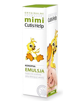 CutisHelp Mimi Emulsja konopna do mycia ciała i włosów dzieci