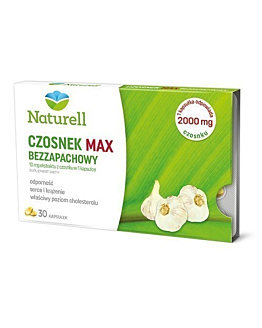 Naturell Czosnek Max Bezzapachowy, Kapsułki