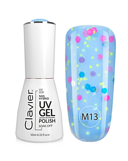 Clavier Luxury Multi Flavours lakier hybrydowy do paznokci M13 Huckleberry, 10ml