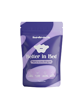 Bedrock Better In Bed Jedwabne plastry do spania (liliowe), 7 szt.
