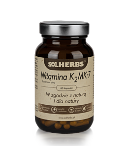SOLHERBS Witamina K2 MK-7 60 kapsułek