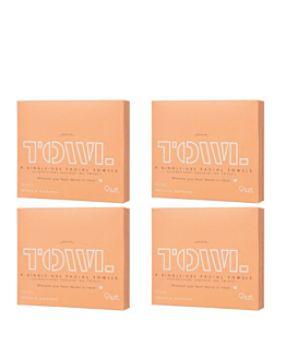 TOWL Zestaw 4 opakowań jednorazowych ręczników do twarzy towl pearl  4x9 szt.