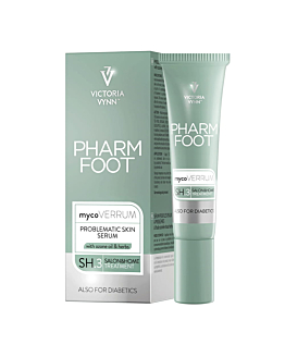 Victoria Vynn Pharm Foot mycoVERRUM Serum Do Skóry Problematycznej z Oliwą Ozonowaną i Ziołami 15 ml