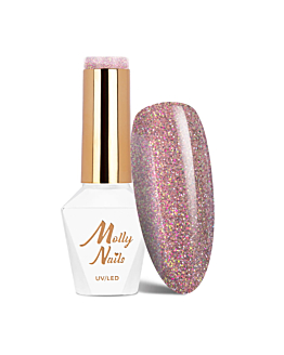 MollyNails Shocking Shine Sinner Lakier Hybrydowy UV LED Nr 687 8 g