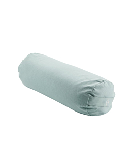 Myga Wałek / bolster do jogi łuska gryki - błękitny