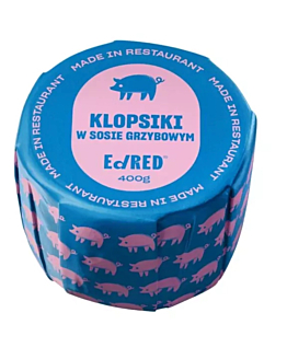 EdRED Klopsy Wieprzowe W Sosie Grzybowym 400 g