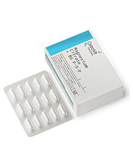 OstroVit Cytrynian Magnezu + Witamina B6 P-5-P, Kapsułki