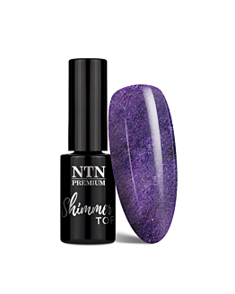 NTN Premium Top Hybrydowy Hercules Shimmer No Wipe Bez Przemywania Z Brokatem Pyłkiem 5g