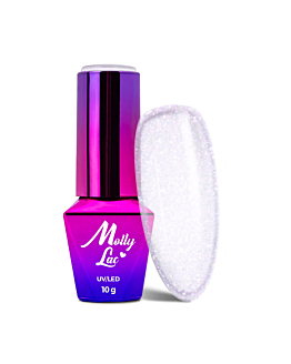 MollyLac Bling It On Lakier Hybrydowy UV LED Nr 500 Sucree 10 g