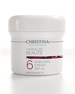 Chateau de Beaute Shielding Cream SPF 20 - Krem ochronny SPF 20 (krok 6), 150 ml