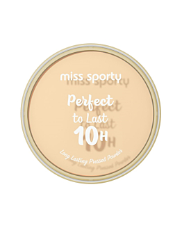 Miss Sporty Perfect To Last 10H matujący puder do twarzy 050 Transparent, 9g