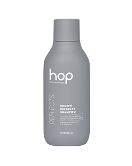 MONTIBELLO Hop Brown Reflects Shampoo szampon podkreślający kolor do włosów brązowych, 300ml