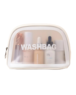 Ecarla Washbag kosmetyczka rozkładana Biała