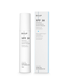 Bioup  Krem nawilżający z filtrem mineralnym SPF 30