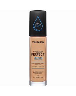 Miss Sporty Naturally Perfect nawilżający podkład serum 40, 30ml