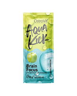 OstroVit Aqua Kick Brain Focus 10 g o smaku zielonego jabłka